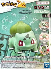 Bulbasaur Quick Model Kit